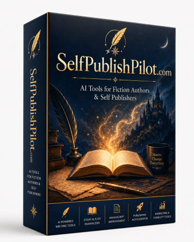 SelfPublishPilot AI browser extension box — free launch bonus